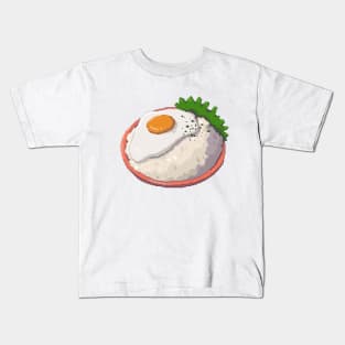 fried Egg and rice BOTW Kids T-Shirt